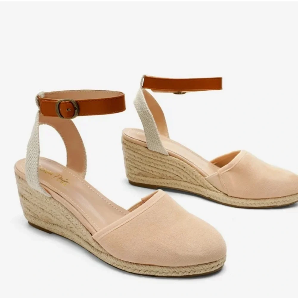 Dream‎ Pairs Women's Comfort Ankle Strap Sandals Espadrilles